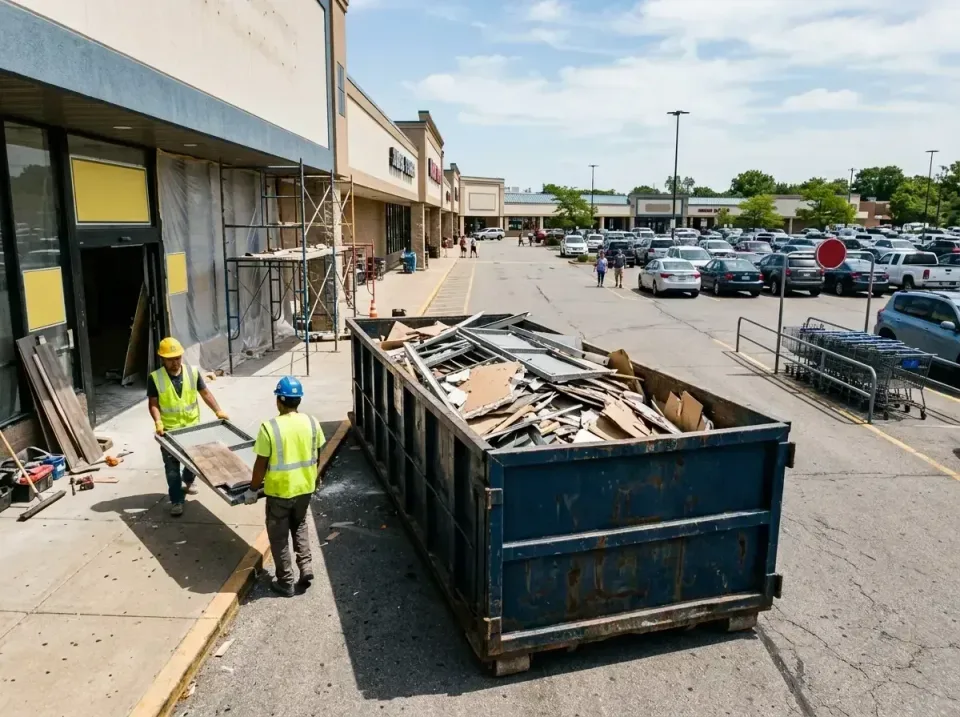 retail-store-renovation-debris-003 — frequently asked questions, Roll-off Dumpster Rentals in Kulpsville, PA